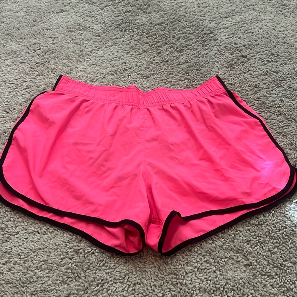 VSX highlighter pink athletic shorts